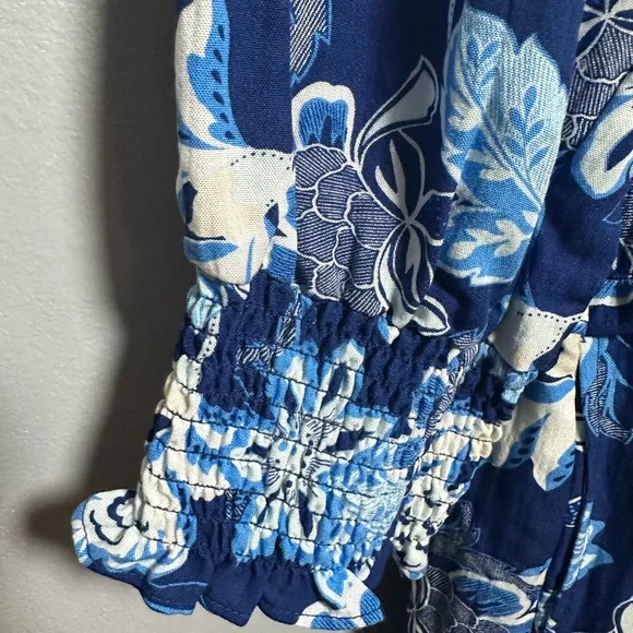 G by Giuliana Long Sleeve Dress in Elegant Blue 1X - Picture 4 of 6